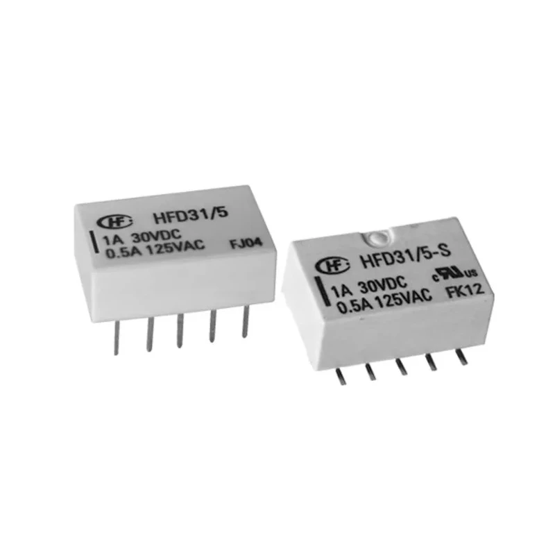 Hongfa Europe GMBH PCB Signal Relay 24V dc Coil 2A DPDT HFD31/24-S