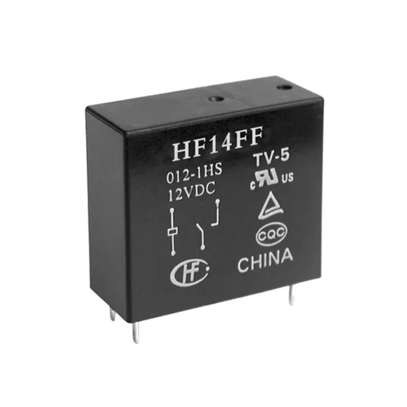 Hongfa Europe GMBH PCB Power Relay 12V dc Coil 10A Switching Current SPST HF14FF/012-1HTF