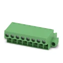 Phoenix Contact Pluggable Terminal Block 8-Contact, 5.08 mm Pitch, 1 Row, Polyamide Housing, 12A, 630V, FRONT-MSTB 1777798