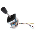 APEM 4000 Dual Axis Potentiometer Joystick Conical Handle, IP65, 24 V dc 400-123