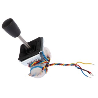 APEM 4000 Dual Axis Potentiometer Joystick Conical Handle, IP65, 24 V dc 400-123