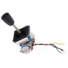 APEM 4000 Dual Axis Potentiometer Joystick Conical Handle, IP65, 24 V dc 400-123