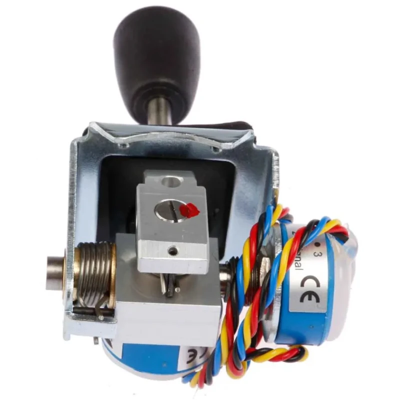 APEM 4000 Dual Axis Potentiometer Joystick Conical Handle, IP65, 24 V dc 400-123