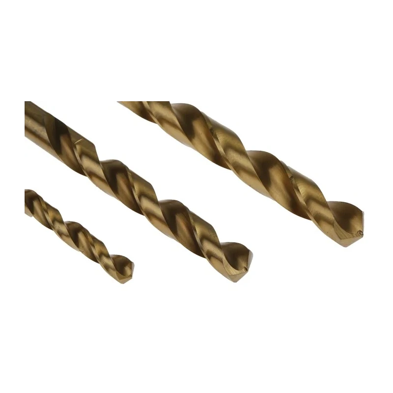 RS PRO 25-Piece High Speed Steel Titanium Coated Twist Drill Bit Set for Metal 1 mm to 13 mm 467-9060