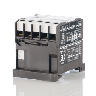 Eaton DILEM Contactor, 24V DC Coil, 3-Pole, 9 A Current, 4 kW Power Rating, 400V AC Contact Voltage 010213 DILEM-10-G(24VDC)