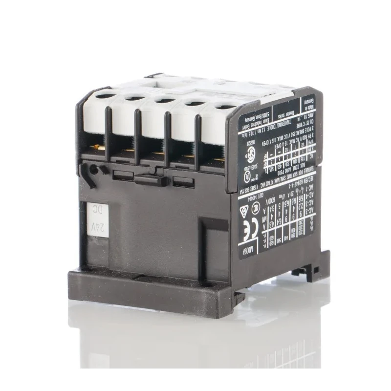 Eaton DILEM Contactor, 24V DC Coil, 3-Pole, 9 A Current, 4 kW Power Rating, 400V AC Contact Voltage 010213 DILEM-10-G(24VDC)