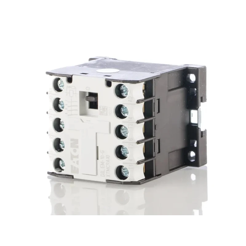 Eaton DILEM Contactor, 24V DC Coil, 3-Pole, 9 A Current, 4 kW Power Rating, 400V AC Contact Voltage 010213 DILEM-10-G(24VDC)