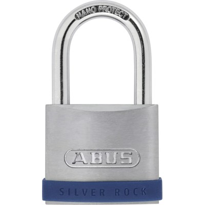 ABUS Keyed Steel Security Padlock Weatherproof, 8 mm Shackle Diameter, 52.2 mm Body Width 5/50 KA 6504
