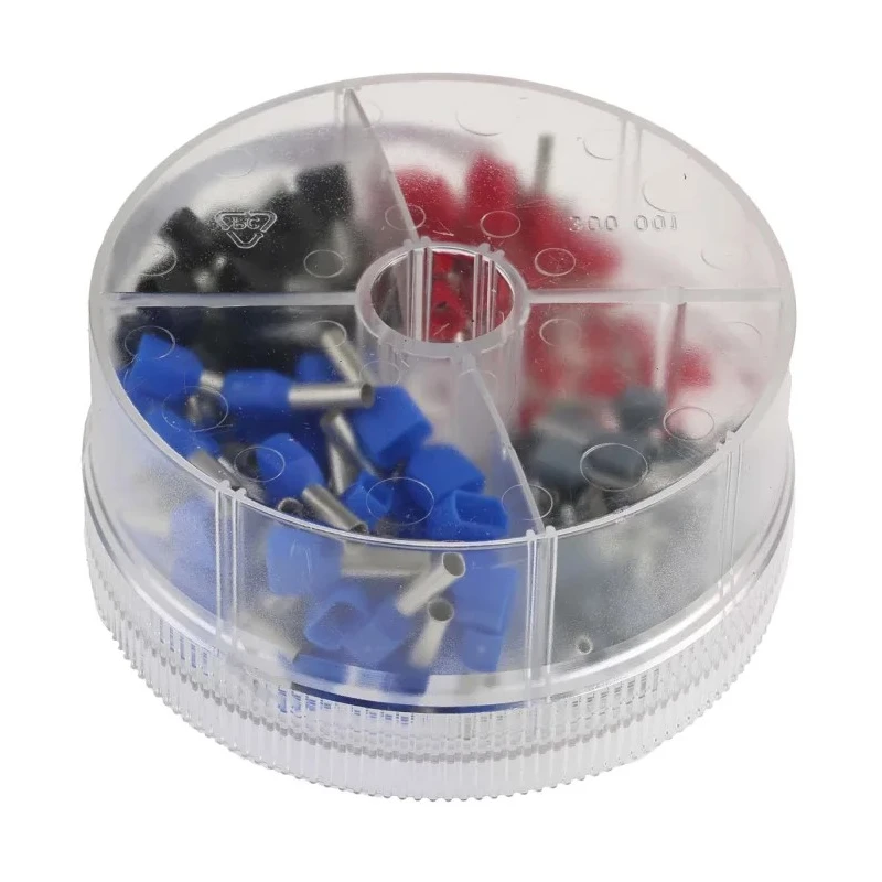 Knipex Bootlace Ferrule Crimp Assortment Kit with Double End Sleeves Ø 90 mm Height 44 mm 97 99 908