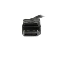 RS PRO Male DisplayPort to Male DisplayPort Cable Polyvinyl Chloride Jacket 10m DISPL10MA
