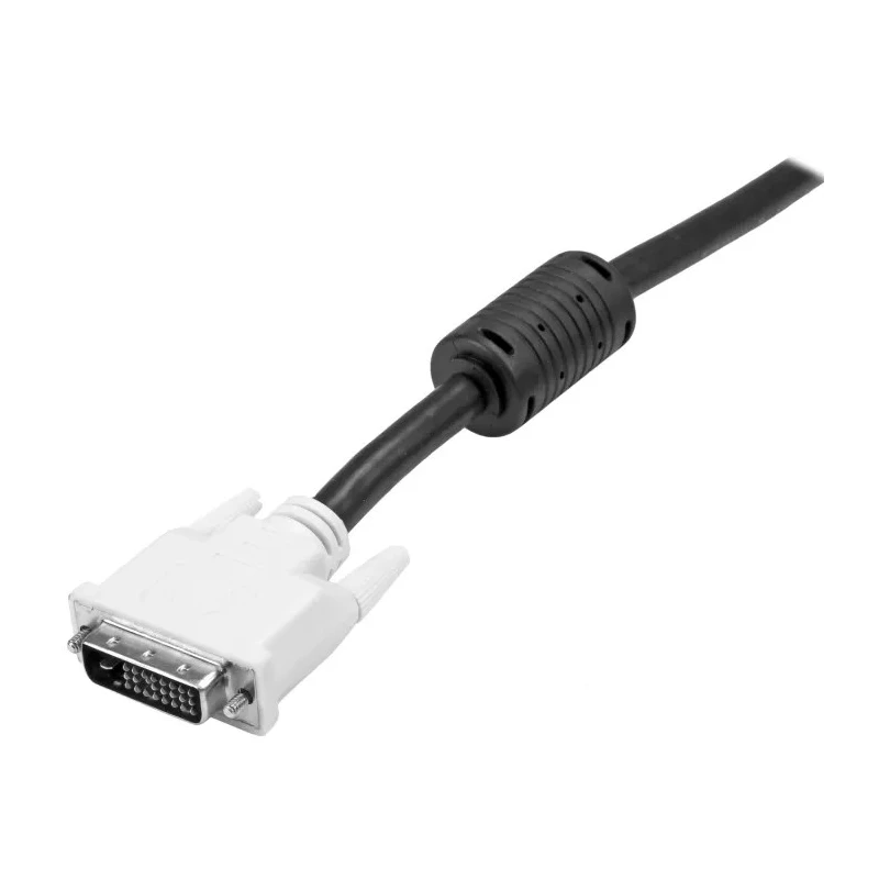 RS PRO Male DVI-D Dual Link to Male DVI-D Cable 3 m Black Polyvinyl Chloride Jacket DVIDDMM3M
