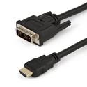 StarTech.com HDDVIM series 1.5 m 1920 x 1200 HDMI Cable Male DVI-D Single Link to Male DVI-D HDMI 1.2 Black HDDVIMM150CM