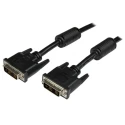 RS PRO Male DVI-D Single Link to Male DVI-D Cable 5m Black Polyvinyl Chloride DVIDSMM5M