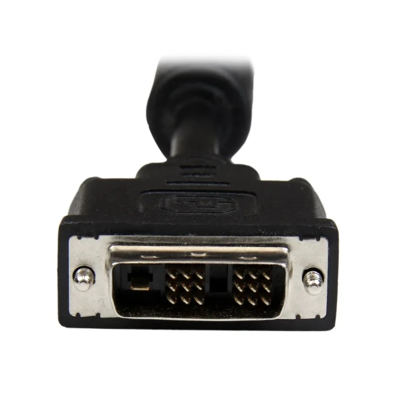 RS PRO Male DVI-D Single Link to Male DVI-D Cable 5m Black Polyvinyl Chloride DVIDSMM5M