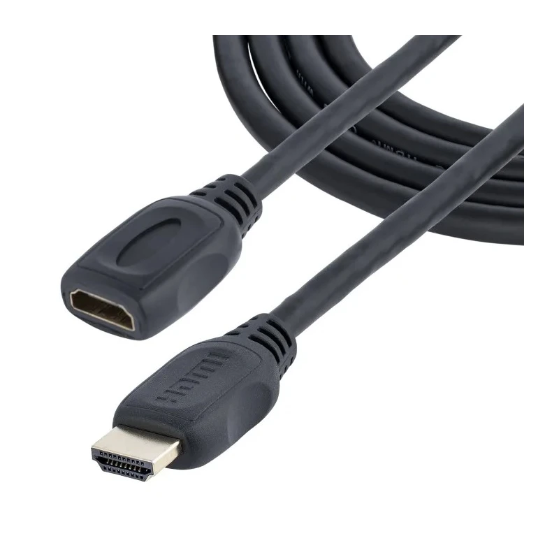 StarTech.com HDEXT series 2 m 4K 30Hz HDMI Cable Male to Female HDMI 1.4 Black HDEXT2M