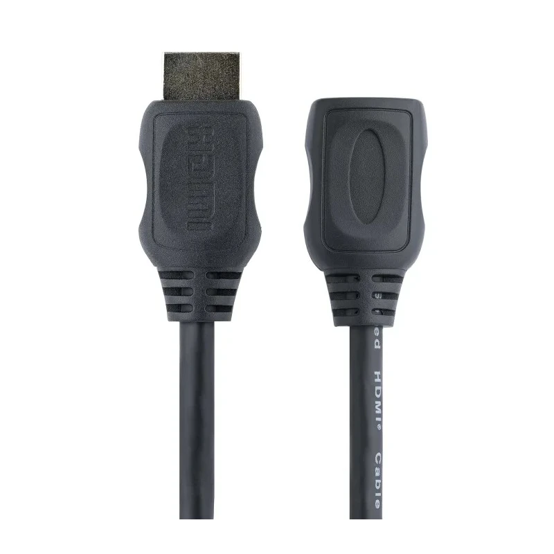 StarTech.com HDEXT series 2 m 4K 30Hz HDMI Cable Male to Female HDMI 1.4 Black HDEXT2M