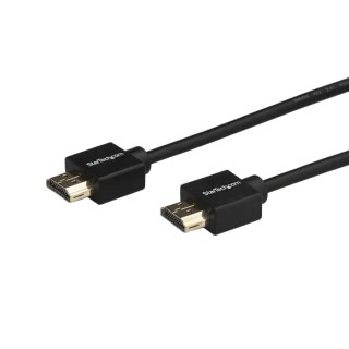 StarTech.com 2 m 4K @ 60Hz HDMI Cable Male to Male HDMI 2.0 Black HDMM2MLP