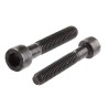 RS PRO Plain Steel Hex Socket Cap Screw, Hex Socket Drive, Thread M6 Length 35mm 468-0111