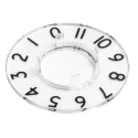 RS PRO 36.8 mm Knob Diameter Clear Potentiometer Dial for 17 mm Shaft Circular 468-0701