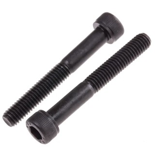 RS PRO Plain Steel Hex Socket Cap Screw, Hex Socket Drive, M6 Thread, 45 mm Length 468-0133