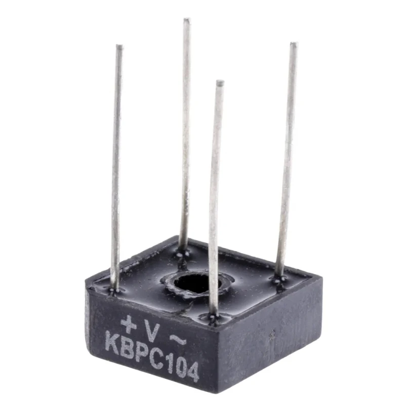 Vishay Bridge Rectifier 400 V 55 A 4-Pin Single Through Hole D-46 Package VS-KBPC104