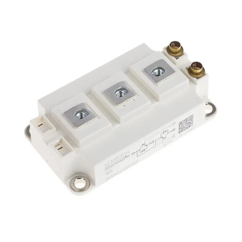 Semikron Danfoss N-Channel IGBT Module 470 A 1200 V 7-Pin SEMITRANS Panel SKM400GB126D