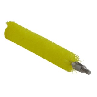 Vikan Yellow Bottle Brush 200mm Length x 20mm Diameter Polyester Bristle Polypropylene Handle 53656