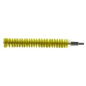 Vikan Yellow Bottle Brush 200mm Length x 20mm Diameter Polyester Bristle Polypropylene Handle 53656