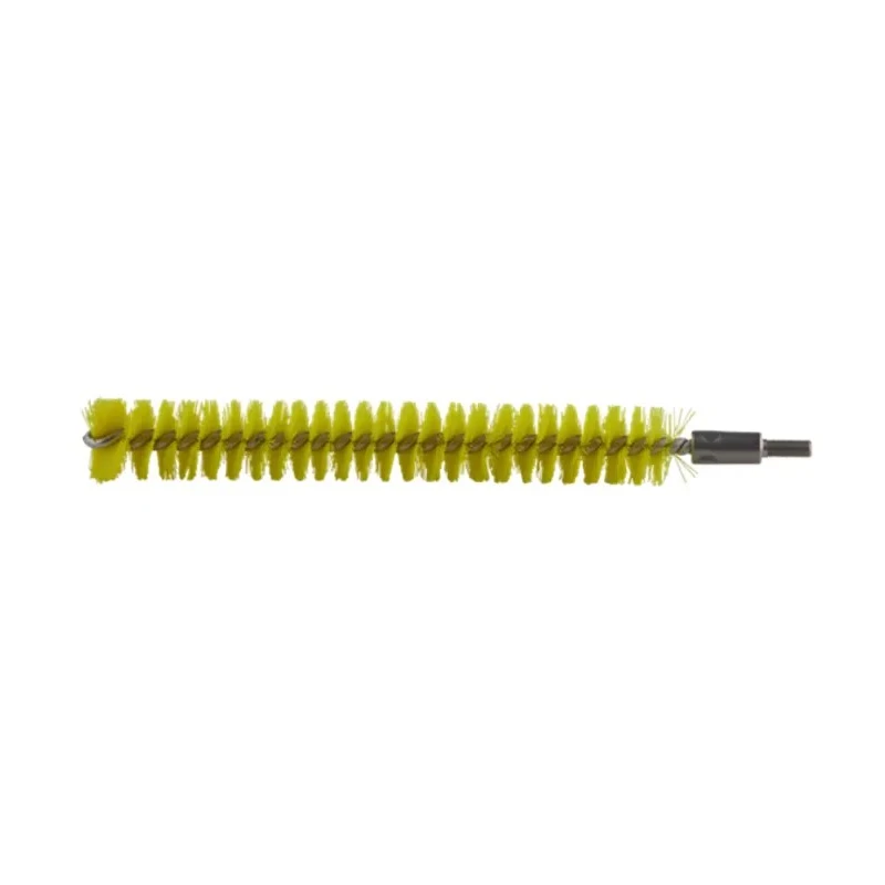 Vikan Yellow Bottle Brush 200mm Length x 20mm Diameter Polyester Bristle Polypropylene Handle 53656