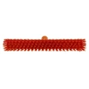 Vikan Push Broom Orange for Wet Areas and Dry Areas, Width 410mm, Bristle Length 52mm, Model 31747