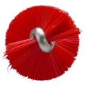 Vikan Red Bottle Brush, 5 mm Bristle Length, 310 mm Overall Length, 15 mm Brush Diameter 53604