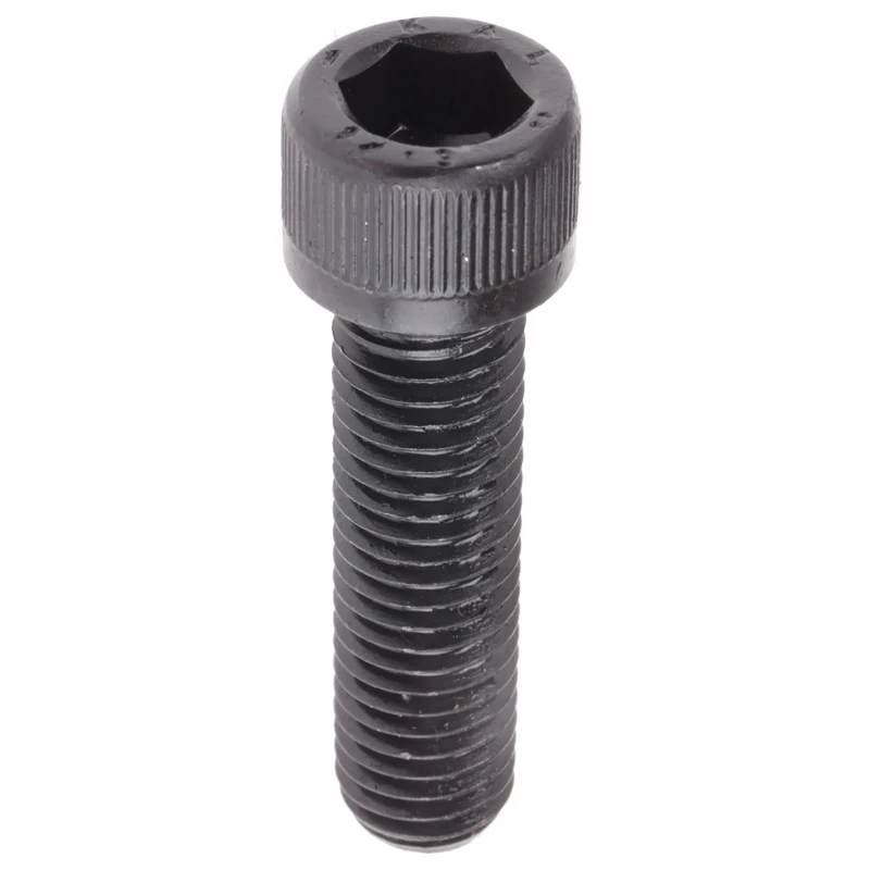 RS PRO Plain Steel Hex Socket Cap Screw M12 x 45 mm, Hex Socket Drive, Grade A, DIN 912 468-0414