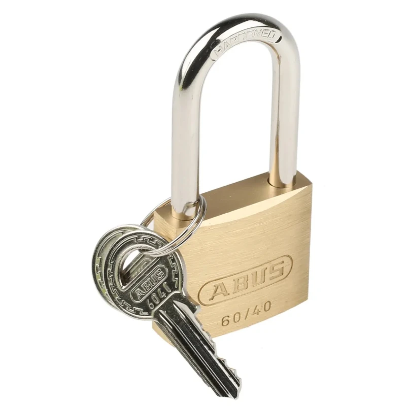 ABUS Weatherproof Steel and Brass Keyed Alike Padlock 6.5mm Shackle Diameter 40mm Body XR0060HB44K1