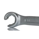 RS PRO 6-Piece Flare Nut Spanner Set 8 x 9 To 18 x 19 mm Chrome Vanadium Steel 468-3586