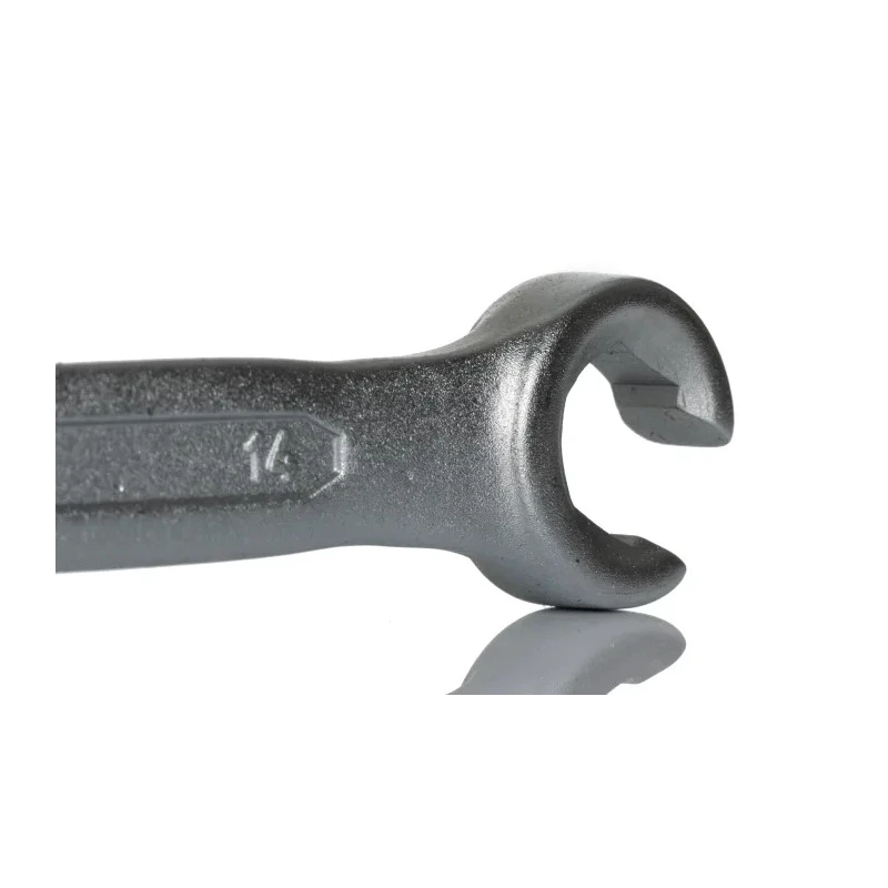 RS PRO 6-Piece Flare Nut Spanner Set 8 x 9 To 18 x 19 mm Chrome Vanadium Steel 468-3586