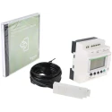 Schneider Electric Zelio Logic 2 Series PLC CPU, 6-Input, Analogue and Digital Input, 4 Relay Outputs, DIN Rail SR3PACKBD