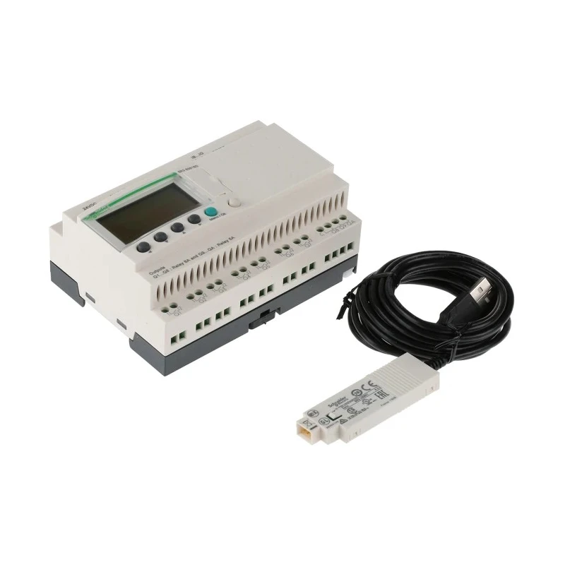 Schneider Electric Zelio Logic 2 Series PLC CPU, 16-Input, Analogue and Digital Inputs, 10 Relay Outputs, 24V SR3PACK2BD