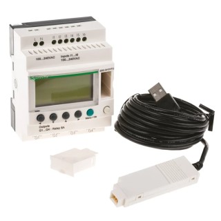 Schneider Electric Zelio Logic 2 Series PLC CPU, 6 Digital Inputs, 4 Relay Outputs SR3PACKFU