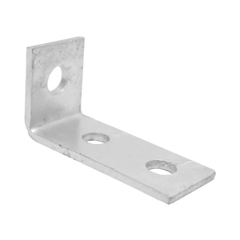 RS PRO Steel Mounting Bracket Galvanised Steel 41 mm x 40 mm 176-6901