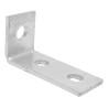 RS PRO Steel Mounting Bracket Galvanised Steel 41 mm x 40 mm 176-6901