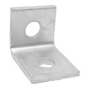 RS PRO Steel Mounting Bracket for Channel/Strut Connection at 90° Angle 48 mm x 50 mm 176-6905