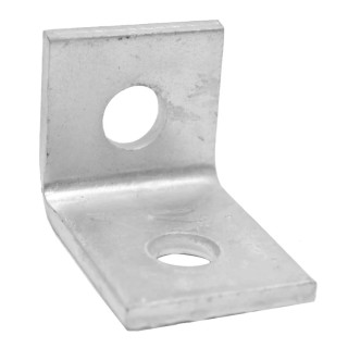 RS PRO Steel Mounting Bracket for Channel/Strut Connection at 90° Angle 48 mm x 50 mm 176-6905
