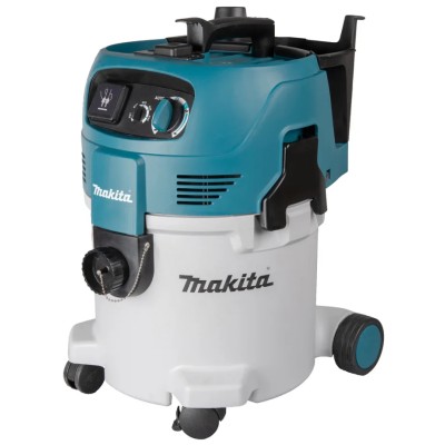 Makita Floor Vacuum Cleaner Dust Extractor 110V AC 1kW Power 30L Capacity 7.5m Cable BS4343 VC3012M