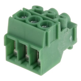 Phoenix Contact PT 1.5/3-PVH-3.5 Series Pluggable Terminal Block 3-Contact 3.5 mm Pitch 10A Horizontal Screw 1984028