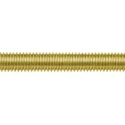 RS PRO Plain Brass Threaded Rod M8 Length 1m Plain Finish CZ121 Leaded Brass 468-7128