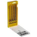 DeWALT 4-Piece SDS Plus Masonry Drill Bit Set, Steel, 5.5 mm to 10 mm DT9702-QZ