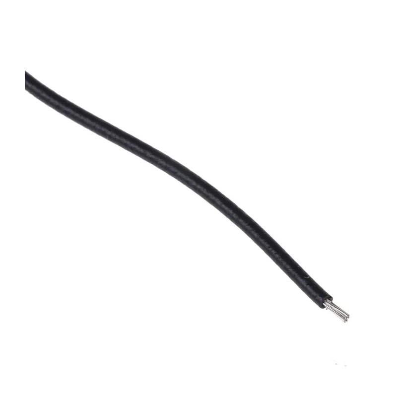 Alpha Wire Harsh Environment Hookup Wire PVC Series Black, 7 x 0.20 mm, Polyvinyl Chloride Insulated, 30 m 3050 BK005