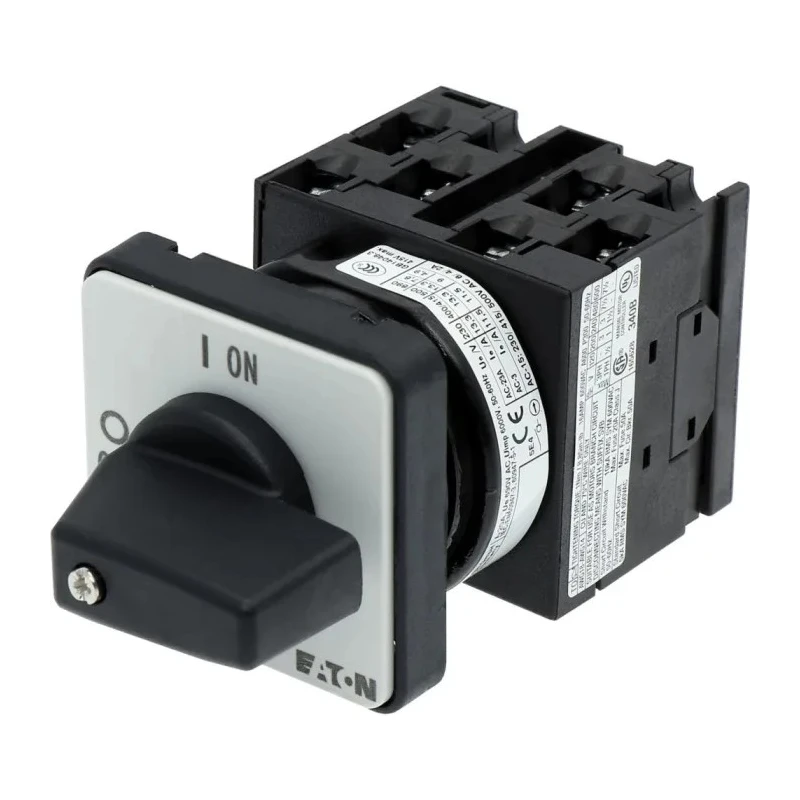 Eaton Industrial Cam Switch 6 Position 90° Toggle Actuator 20A 690V AC 043624 T0-3-8342/E