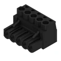 Weidmüller BL Series Pluggable Terminal Block, 5-Contact, 5.08 mm Pitch, 1 Row, 20A, 400V, Right Angle, Screw 1943840000