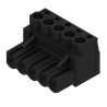 Weidmüller BL Series Pluggable Terminal Block, 5-Contact, 5.08 mm Pitch, 1 Row, 20A, 400V, Right Angle, Screw 1943840000